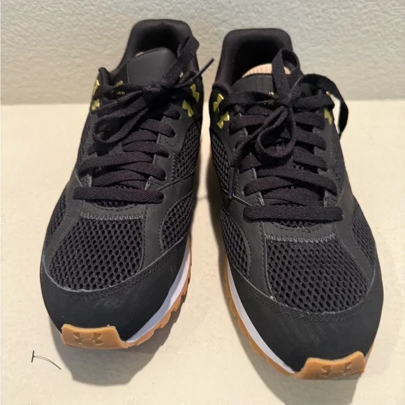 Under Armour Black and Gold Sneakers - Picture 3 of 7